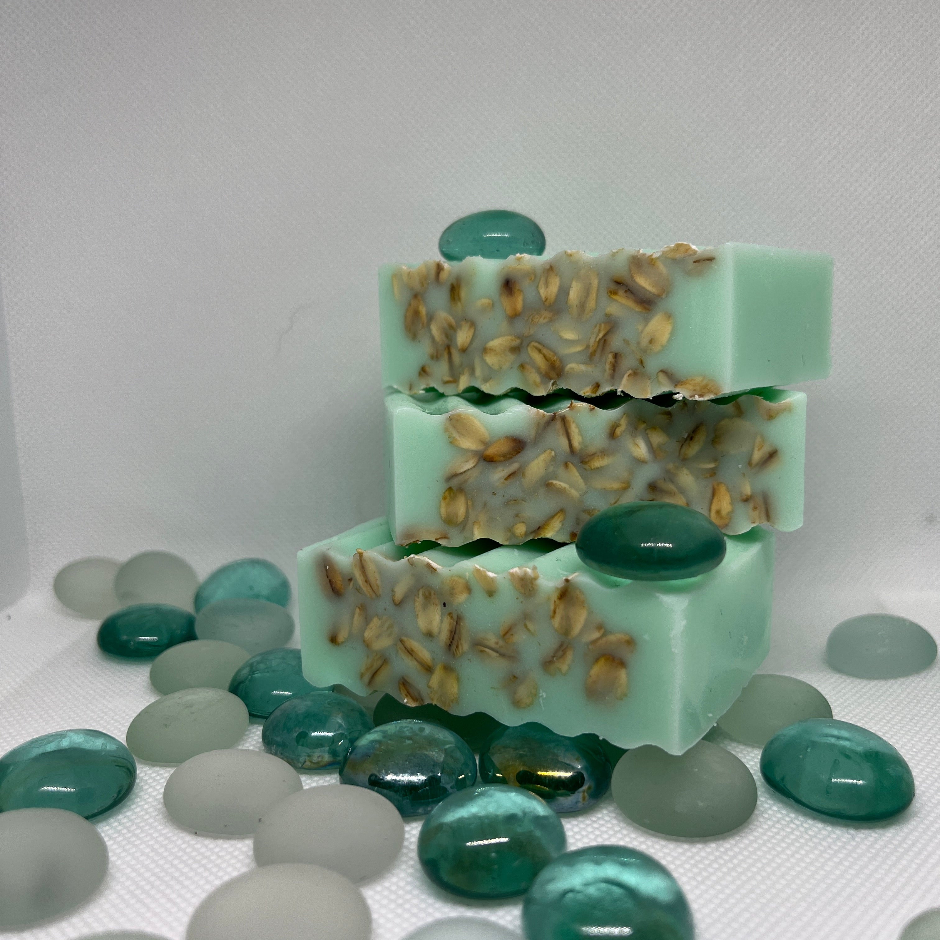 Oatmealy Peppermint Soap