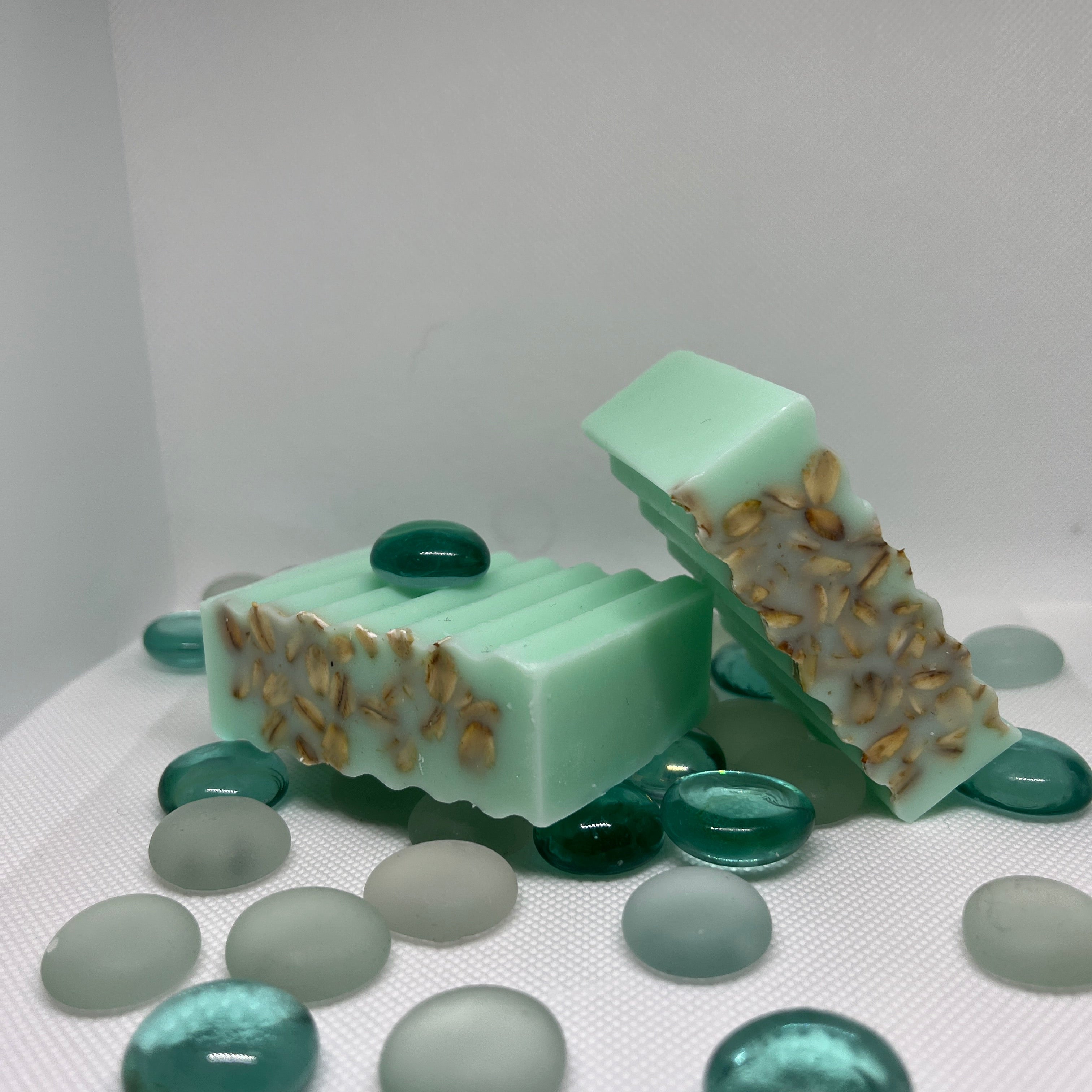 Oatmealy Peppermint Soap